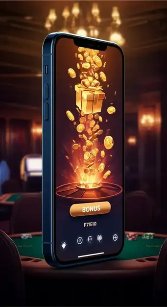 Variedad de símbolos de bonos y ofertas de giros gratis en un banner digital de Cocoa Casino
